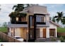 modern house plans with 3d exterior rendering